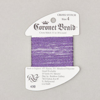 Rainbow Gallery Coronet Braid Size 4
