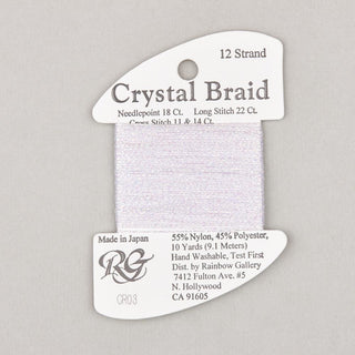Rainbow Gallery Crystal Braid
