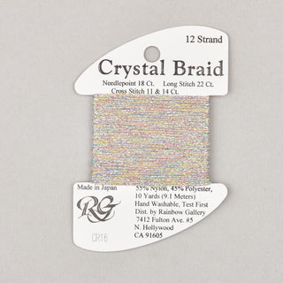 Rainbow Gallery Crystal Braid
