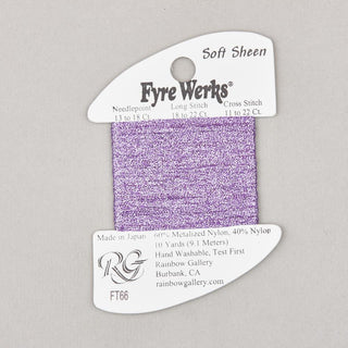 Rainbow Gallery Fyre Werks Soft Sheen
