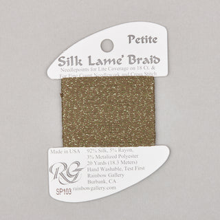 Rainbow Gallery Petite Silk Lame   Shades 81   160
