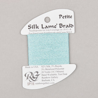 Rainbow Gallery Petite Silk Lame   Shades 81   160
