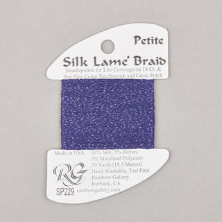 Rainbow Gallery Petite Silk Lame   Shades 161   243
