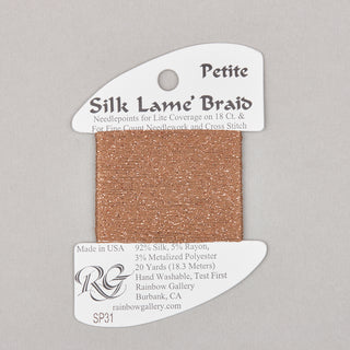 Rainbow Gallery Petite Silk Lame   Shades 01   80
