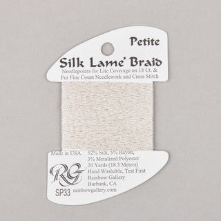 Rainbow Gallery Petite Silk Lame   Shades 01   80

