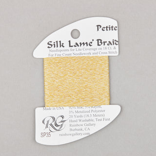 Rainbow Gallery Petite Silk Lame   Shades 01   80
