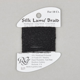 Rainbow Gallery Silk Lame #18   Shades 01   80
