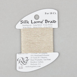 Rainbow Gallery Silk Lame #18   Shades 01   80
