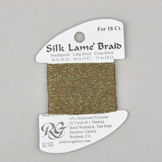 Rainbow Gallery Silk Lame #18   Shades 81   160
