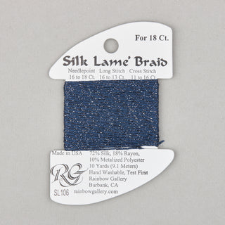 Rainbow Gallery Silk Lame #18   Shades 81   160
