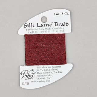 Rainbow Gallery Silk Lame #18   Shades 81   160
