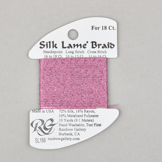 Rainbow Gallery Silk Lame #18   Shades 161 300

