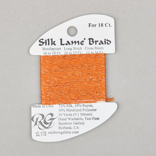 Rainbow Gallery Silk Lame #18   Shades 161 300
