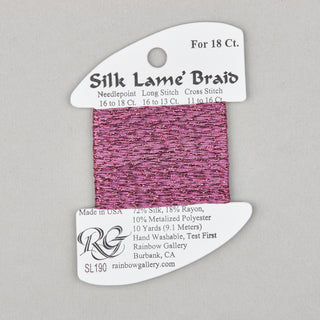 Rainbow Gallery Silk Lame #18   Shades 161 300

